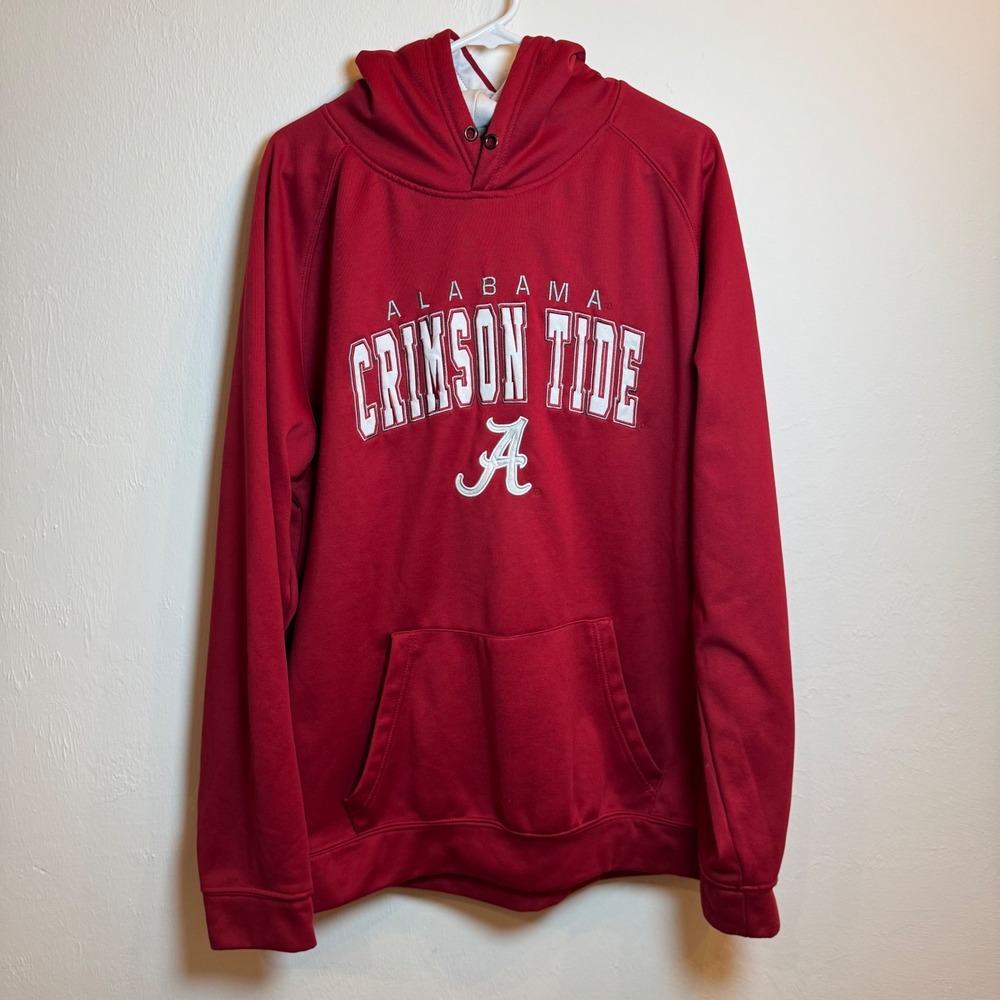 Alabama Crimson‎ Tide Hoodie Pullover Sweatshirt Collegiate Football Apparel